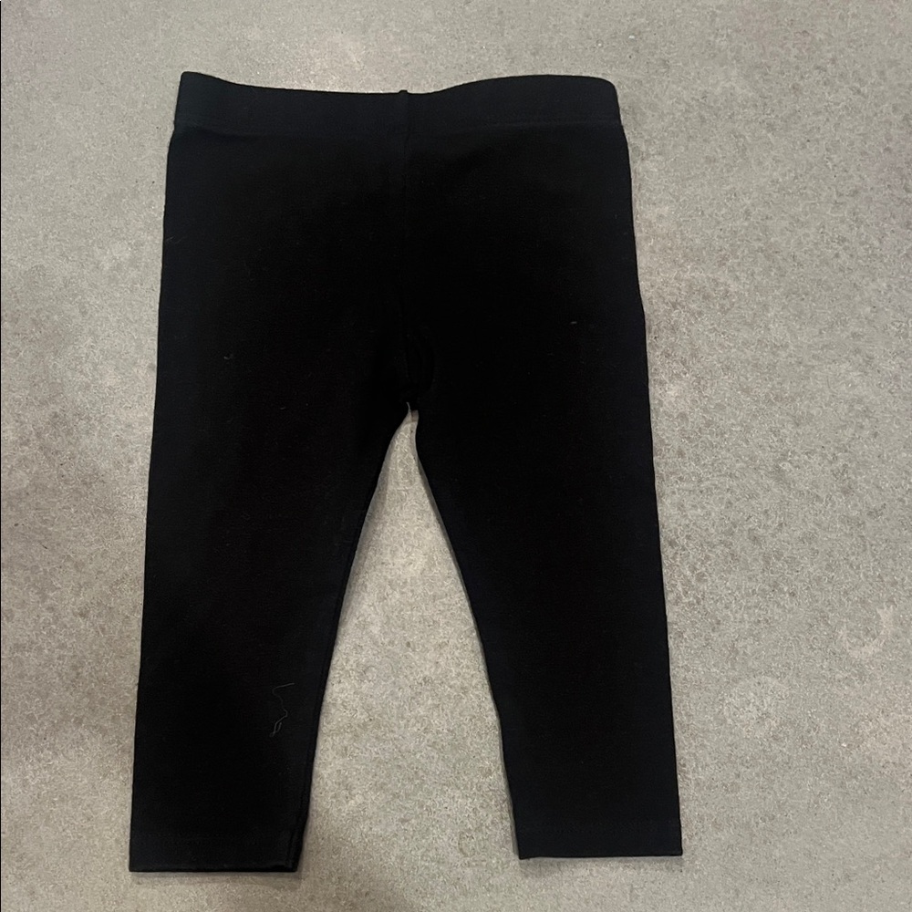 Cat & Jack Black Kids Leggings (6-9 months)